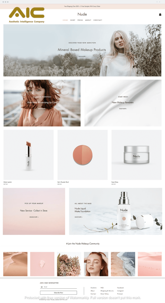 Thiết kế website spa