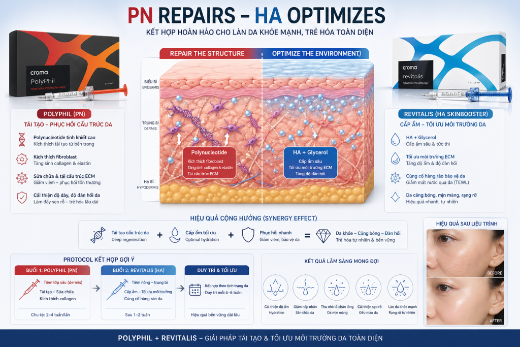 PHÁC ĐỒ POLYPHIL + REVITALIS